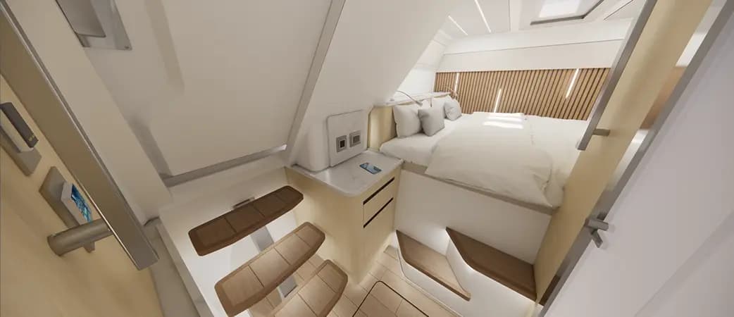 Cabin of the Aquila 35 Sport