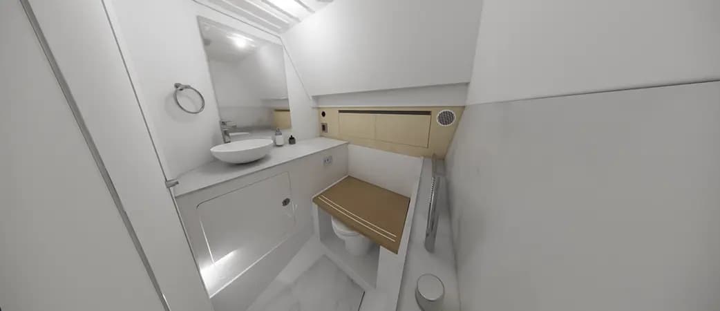Head of the Aquila 35 Sport