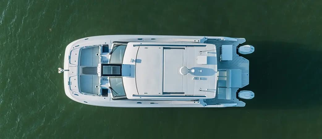 Vue zénithale de l’Aquila 42 Coupe