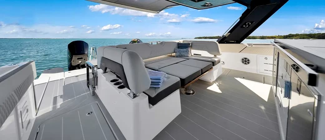 Cockpit of the Aquila 45 Sport