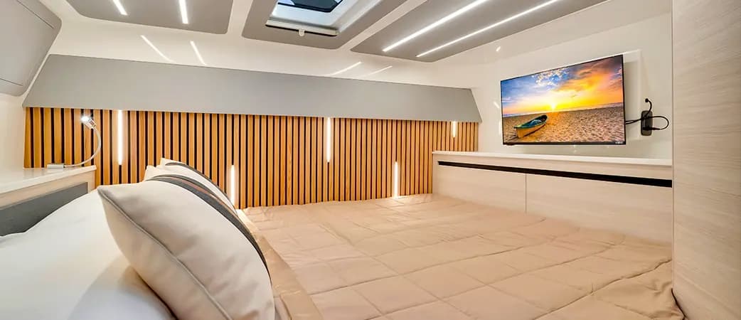 Cabin of the Aquila 45 Sport