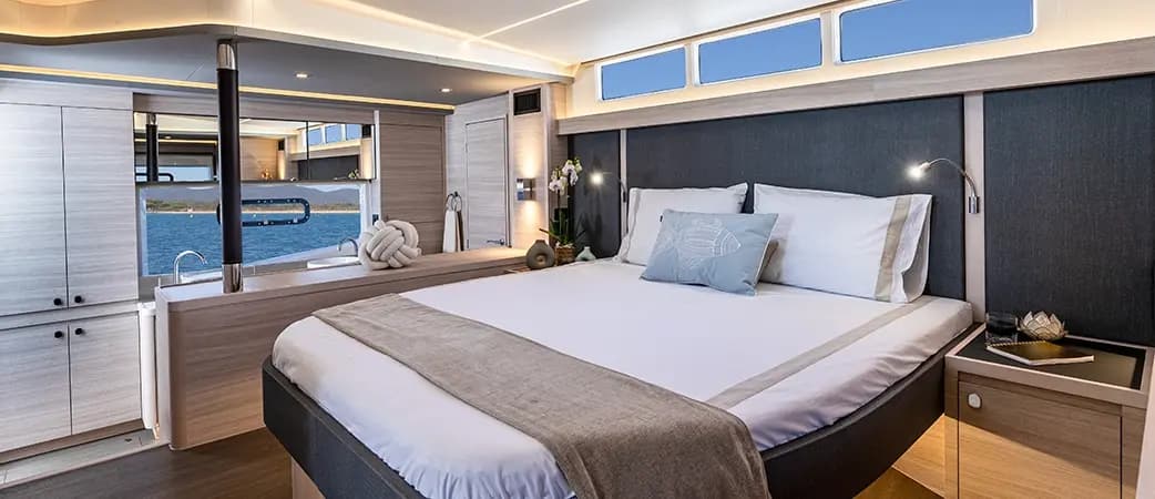 Camarote del armador del Aquila 46 Yacht