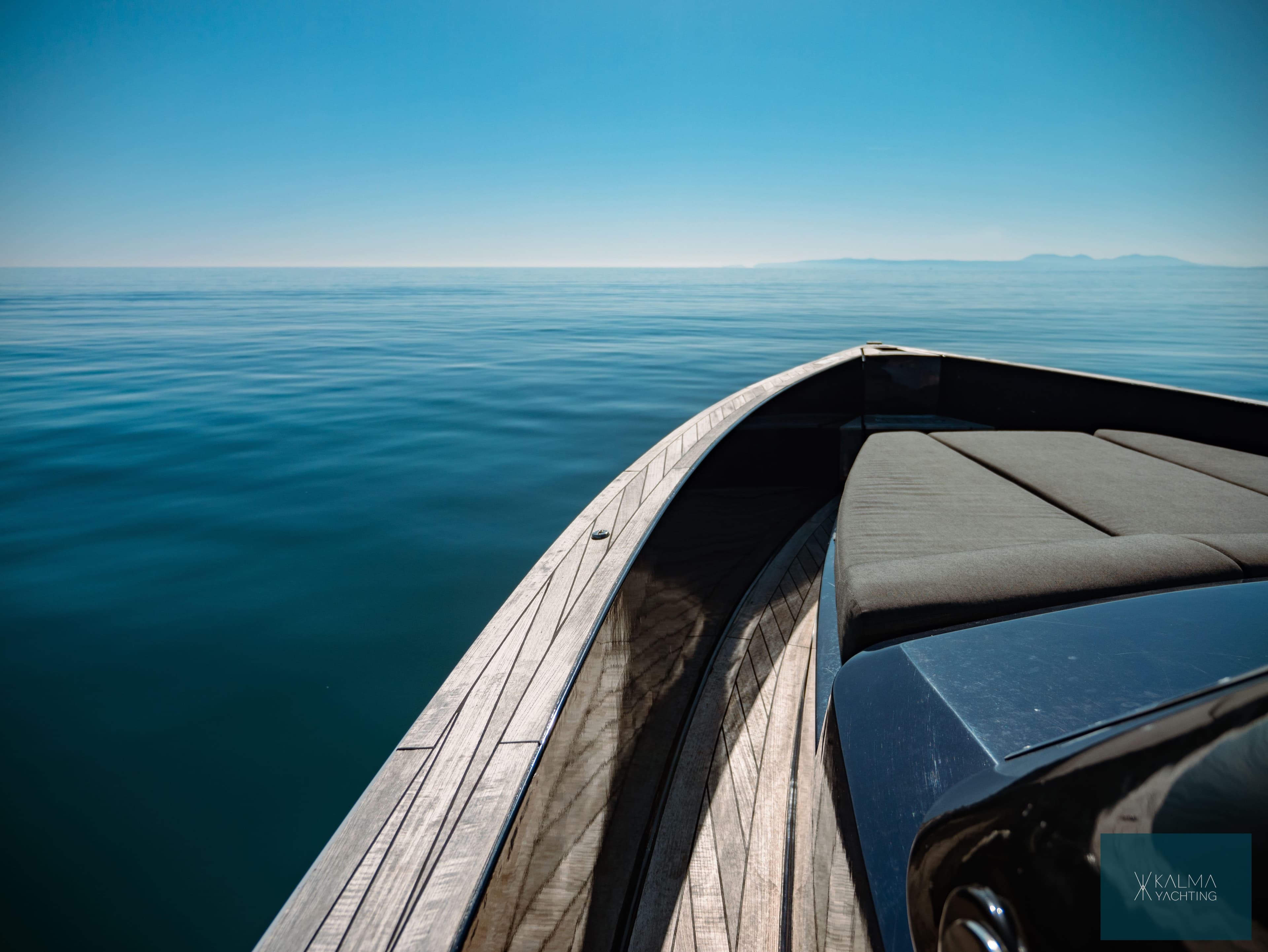 Fjord 40 Open yacht from 2008 on calm sea.