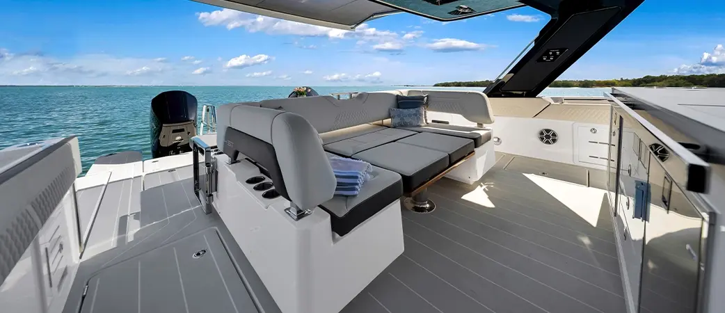 Cockpit of the Aquila 45 Sport