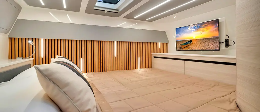 Cabin of the Aquila 45 Sport